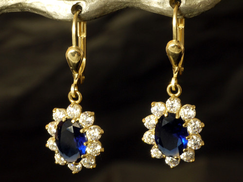 333 gold ohrringe mit - 333,