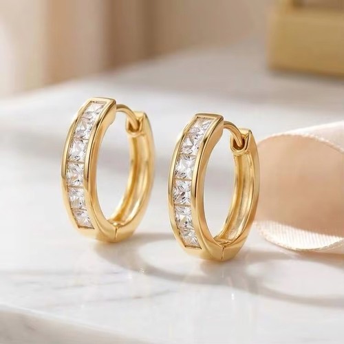 Creolen ohrringe gold optik - creolen,