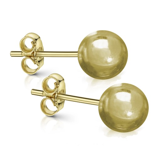 Gold ohrstecker 333 kugel - ,