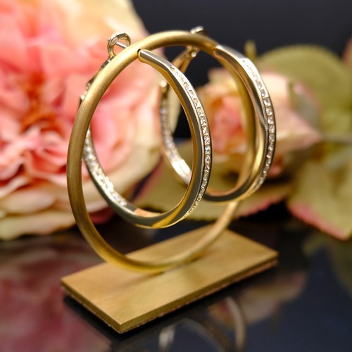 Creolen gold ohrringe mit - gold,