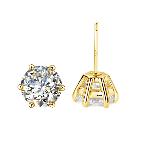 Echtgold ohrringe au585 - 2,