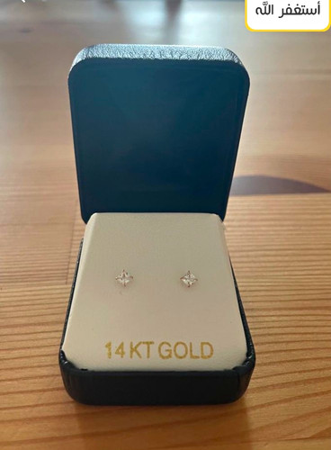 585 gold ohrringe karat - ohrringe, 14