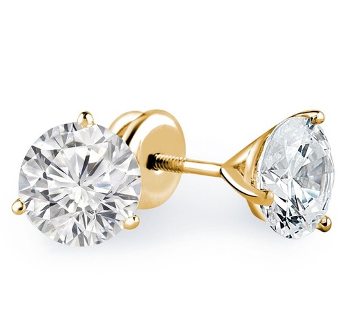 Gelbgold martini ohrstecker - martini,