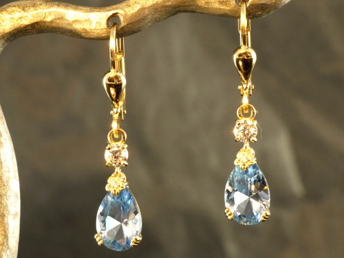585 gold ohrringe mit - gold,