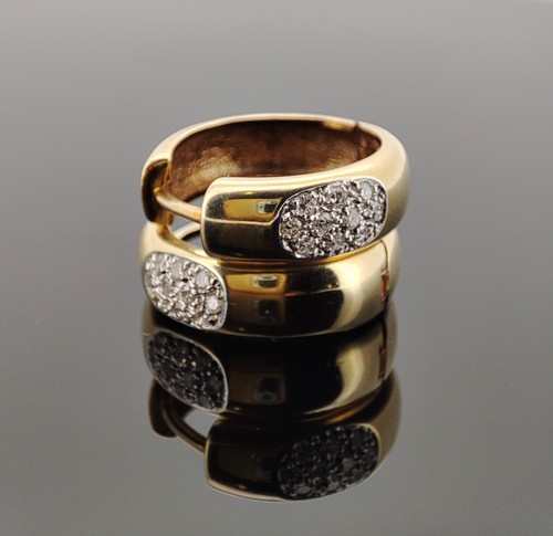 Ohrringe creolen 585 14k - creolen,