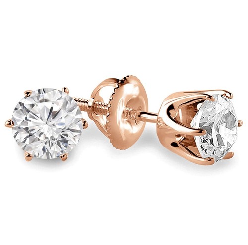 Karat roségold ohrstecker - roségold,