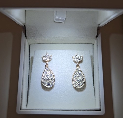 Tropfen ohrringe diamanten - ohrringe,