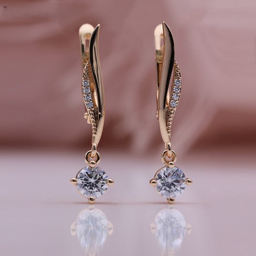 Ohrringe rose gold cluster - gold,
