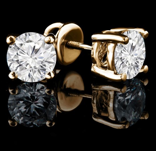 Karat gelbgold ohrringe - gelbgold,