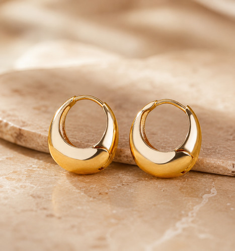 Creolen ohrringe 18k - ohrringe, gold