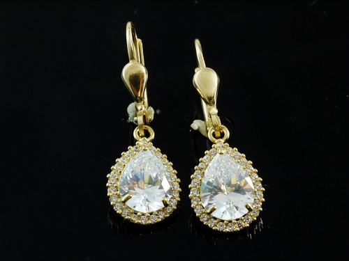 333 gold ohrringe - gold, 18