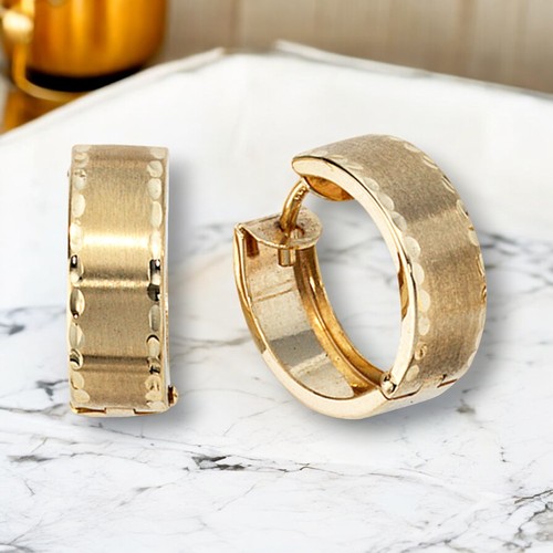 Creolen rund 333 - , gold