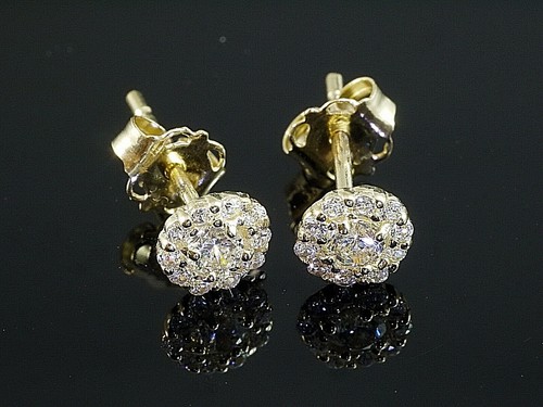 585 gold kleine ohrstecker - gold,