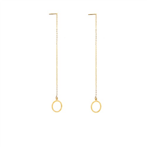 Gold karmakreis durchzieher - gold,